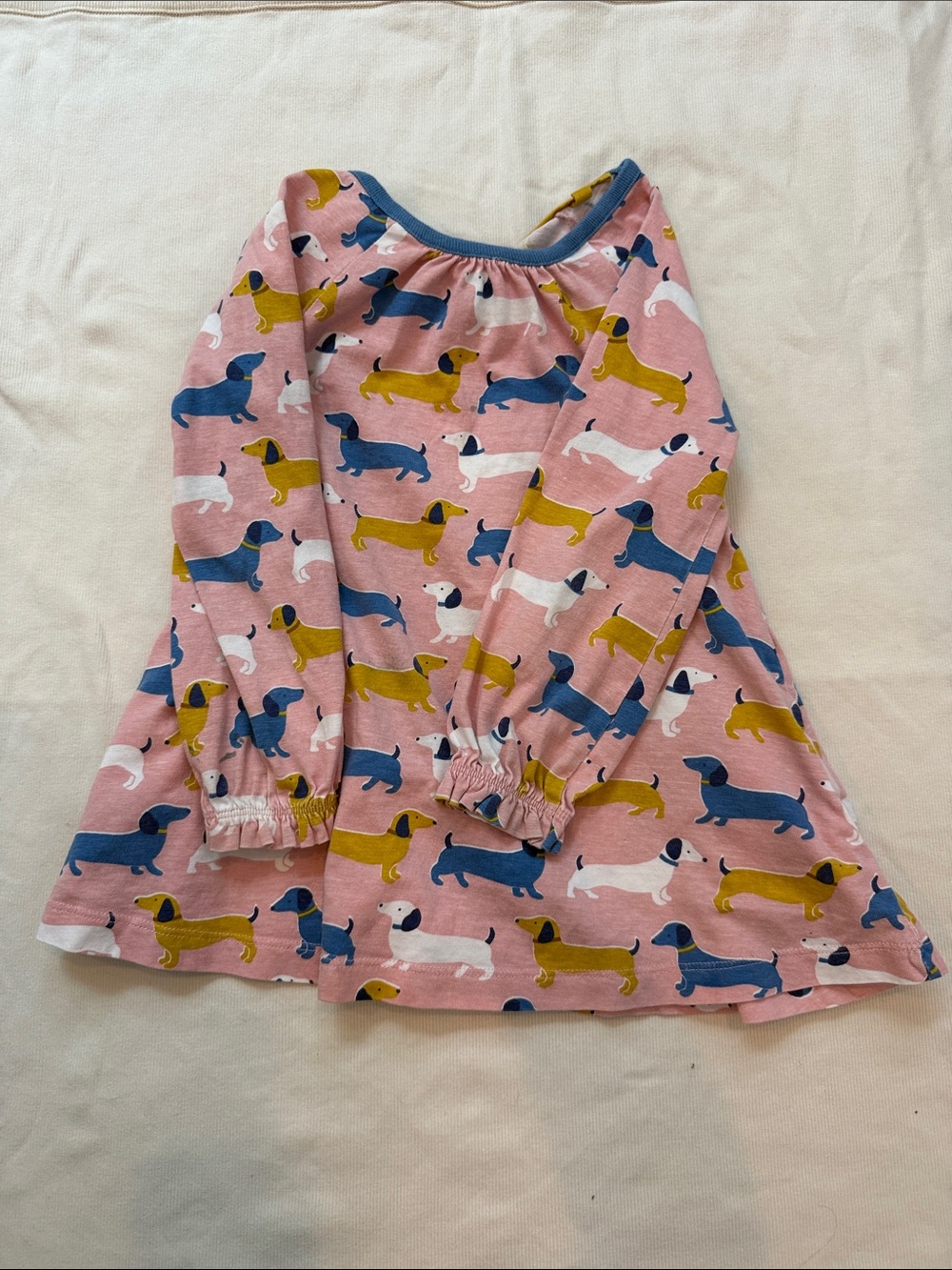 Mini Boden Long Sleeved Dachshund Dress 2-3Y *play condition!* - Picture 2 of 6